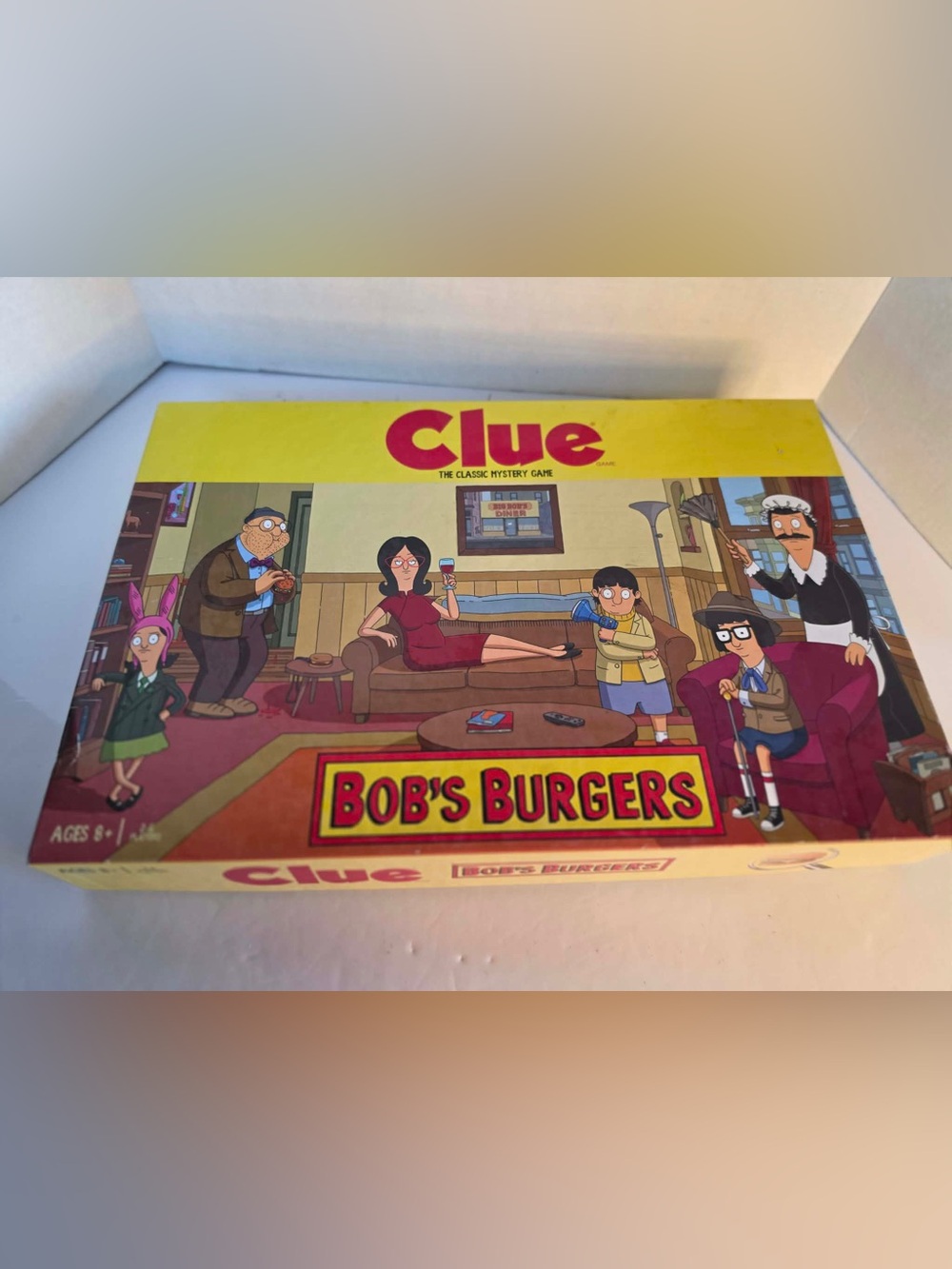 Clue Board Game Bob's Burgers Edition USAopoly Hasbro 2018